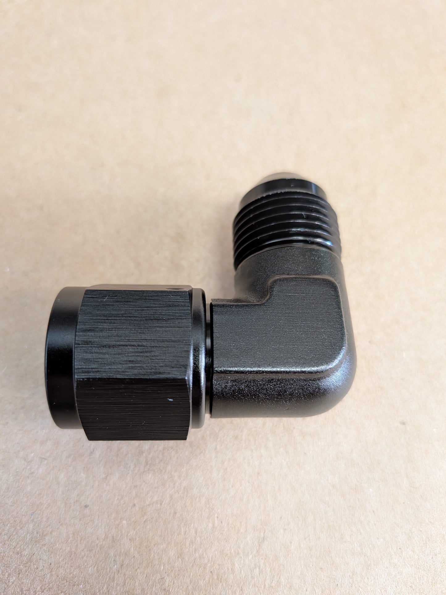 6R80/10R80 - Transmission Cooler Kit – Complete w/ Adapters & Fittings (#PATCK6R10R)
8AN 90° Swivel Fitting-Black Anodized (#PAHSW90-TCK)