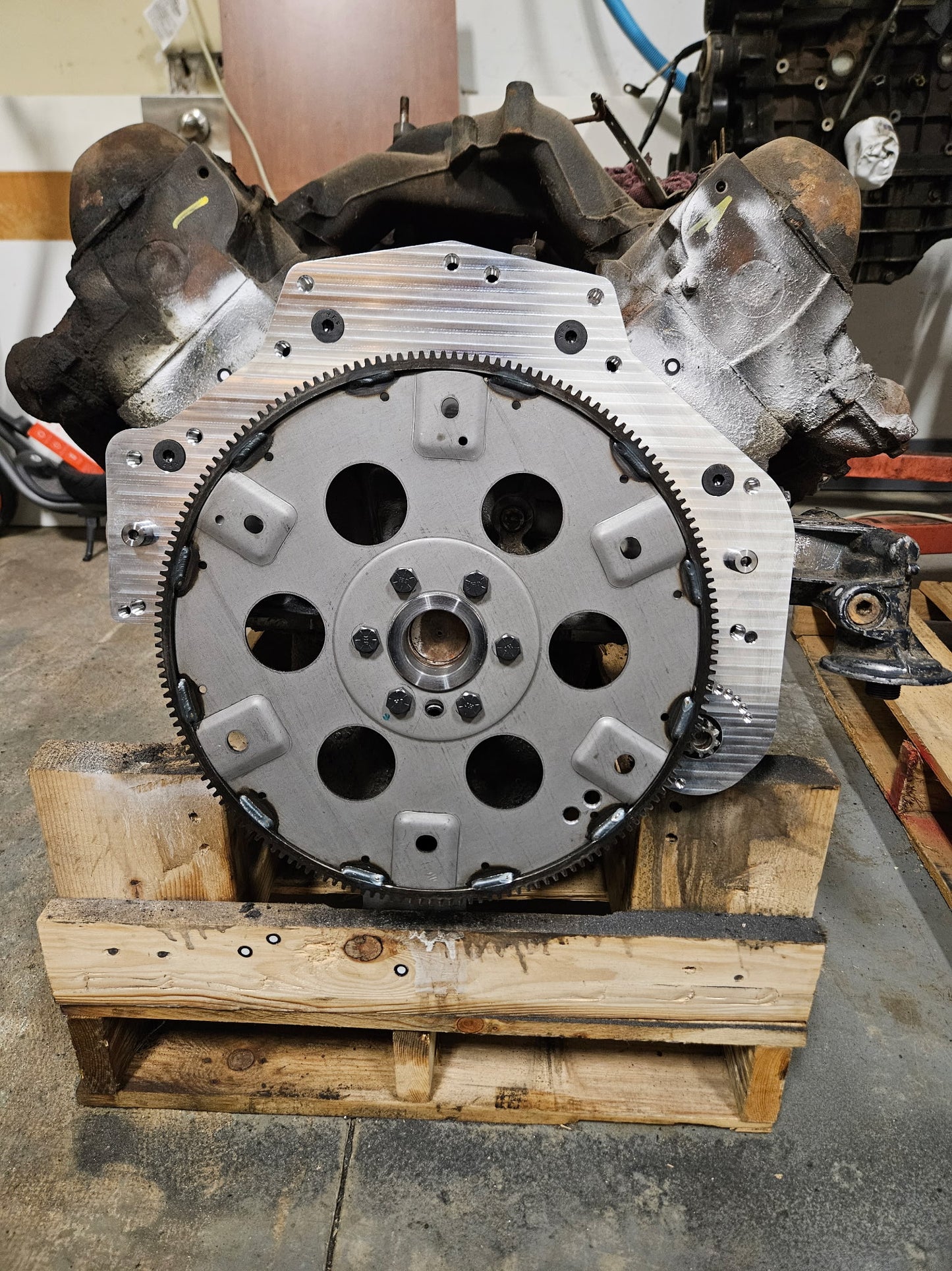 PACA101: Cadillac 365/390 V8 to Chevy/GM/BOPC (ref.TH350/TH400) V8 Automatic Transmission Adapter Kit