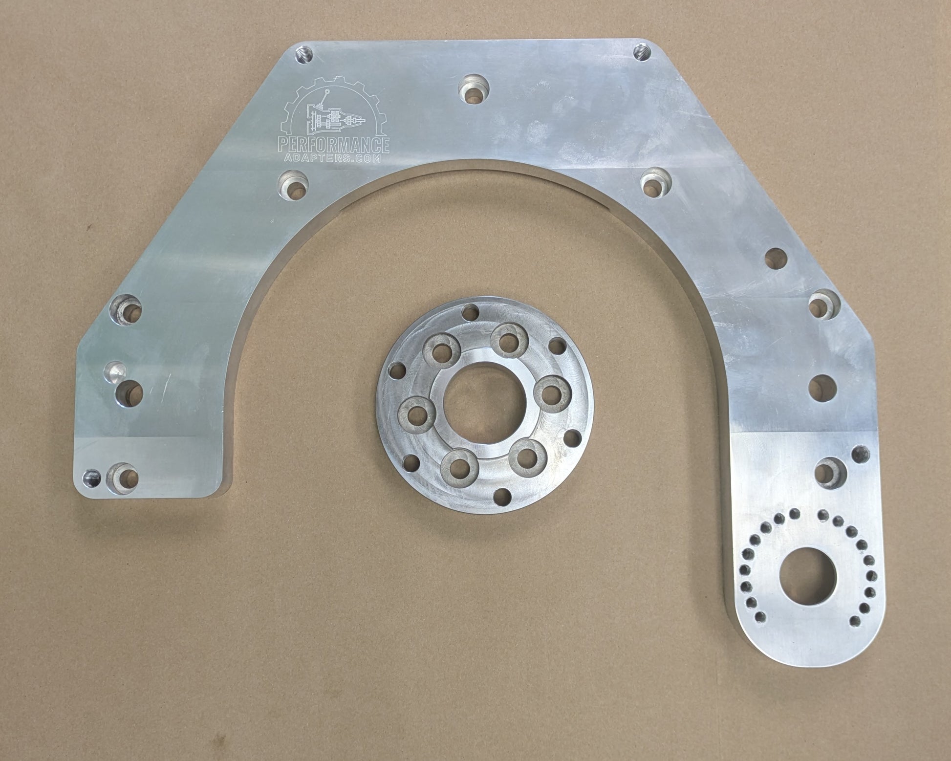 PACH302: Chevrolet LS1/2/3 to Ford Big Block 385-series (C6/E4OD) Automatic Transmission Adapter Kit