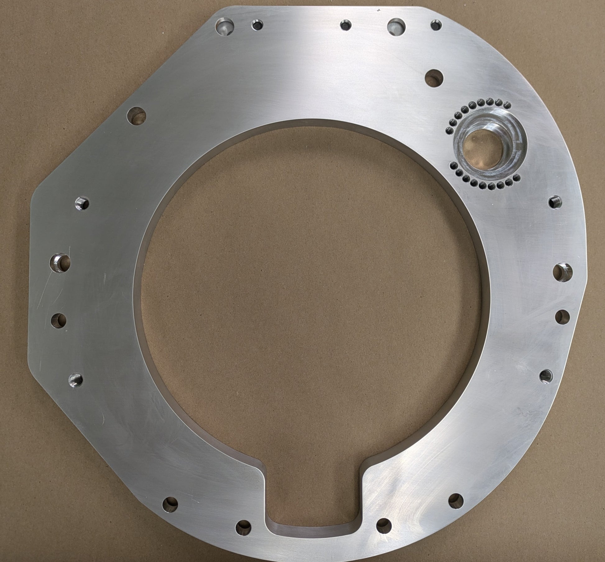 PAFO501: Ford Barra Inline-6 to Ford Modular (ref.6R80) V8 or Ford Small Block (AOD) V8 Automatic Transmission Adapter Kit