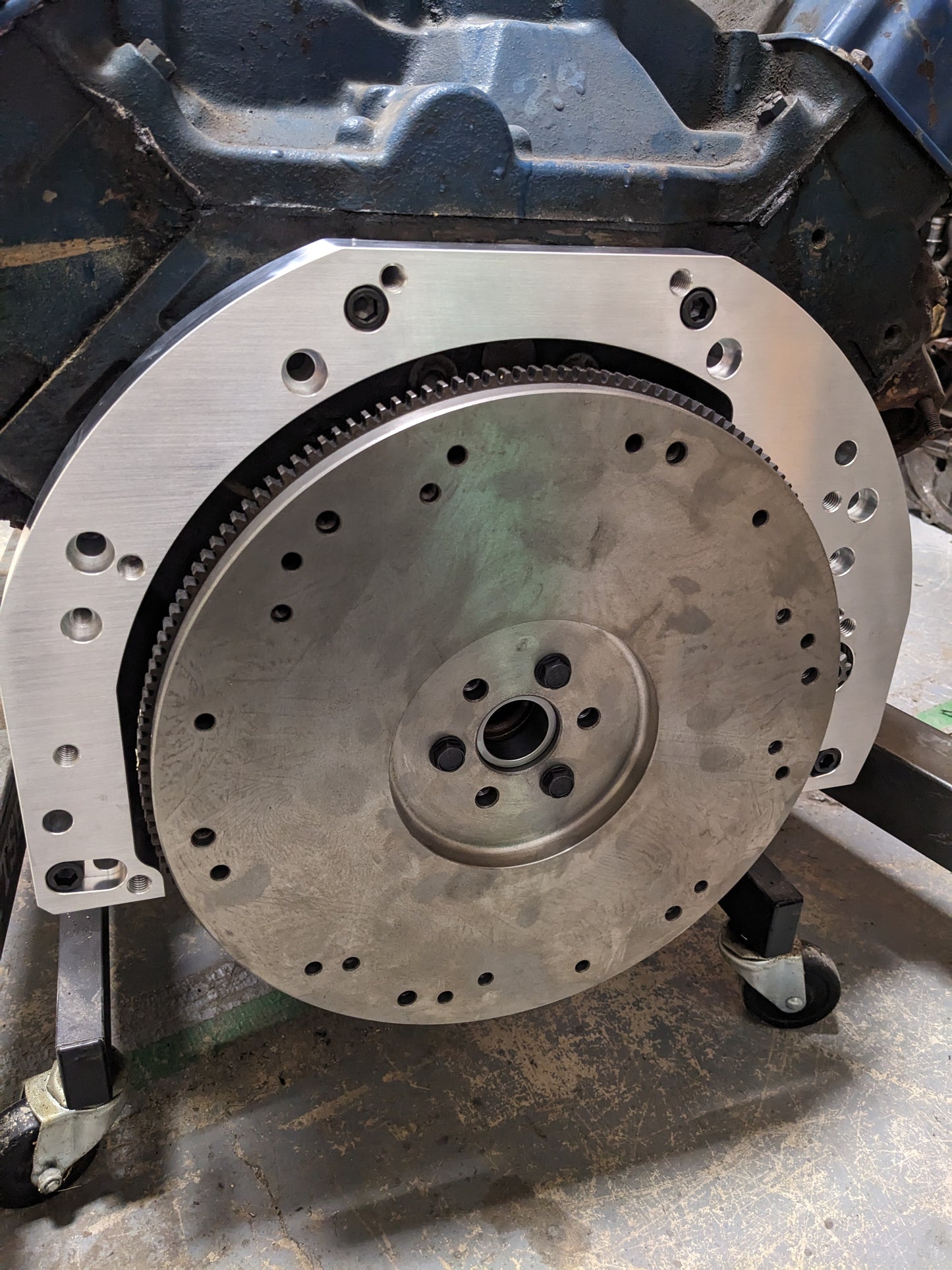 Ford FE 332/352/360/361/390/406/410/427/428 to SBF or Modular MANUAL transmission