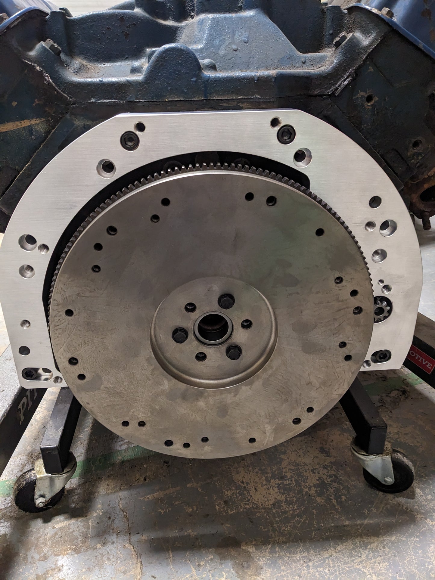 Ford FE 332/352/360/361/390/406/410/427/428 to SBF or Modular MANUAL transmission