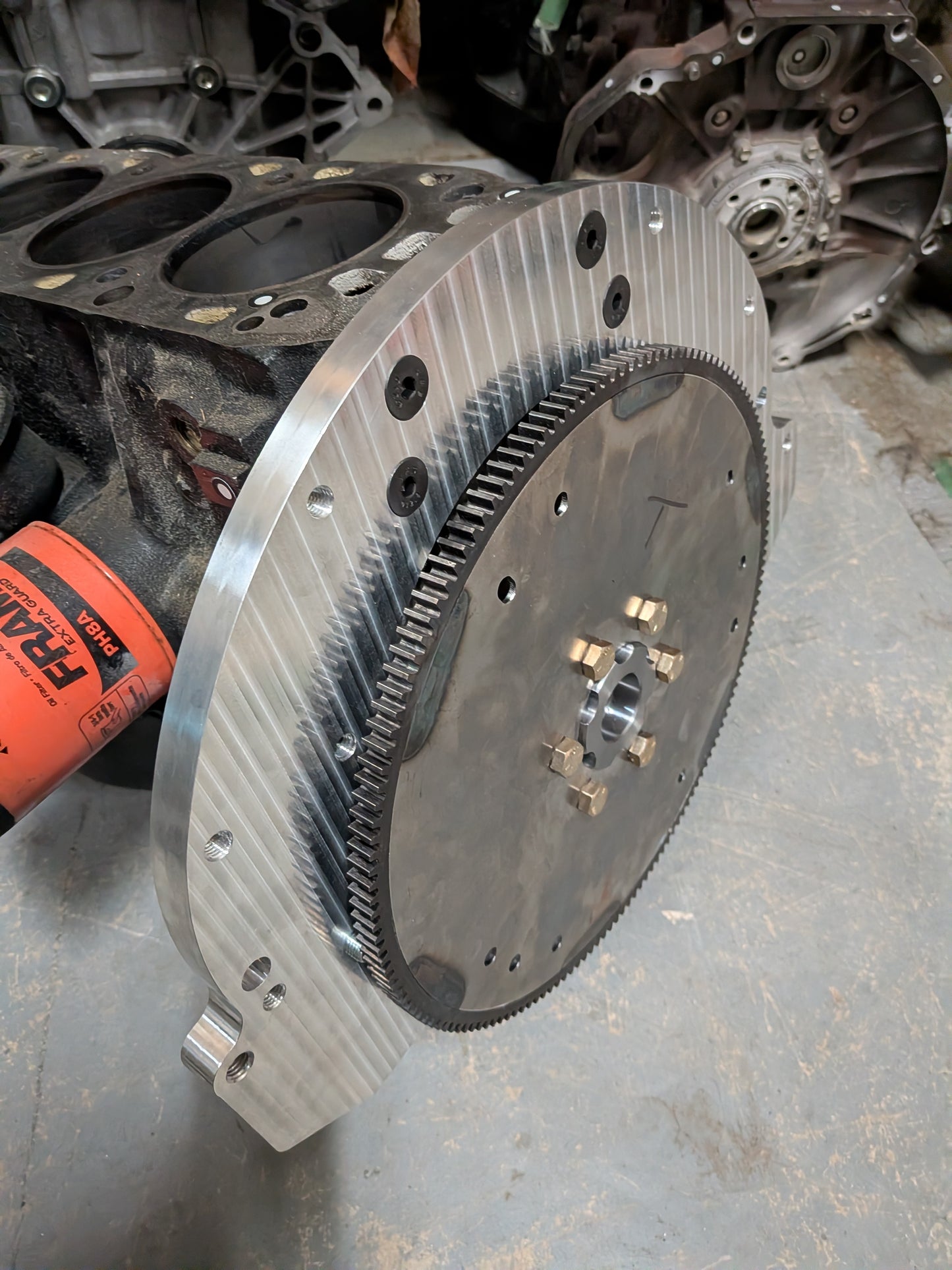 PAFO706: Ford Lima 2.3L OHC to Dodge 8HP70/75/80/90 Automatic Transmission Adapter Kit