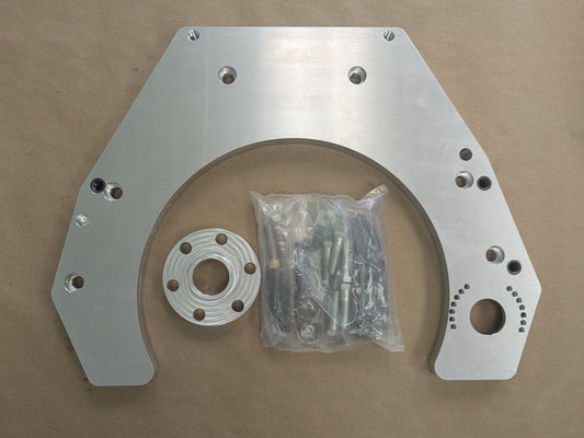 PAFO104: Ford Small Block (289/300/302/351W/351C) to Ford Big Block 385-Series (C6/E4OD) V8 Automatic Transmission Adapter Kit