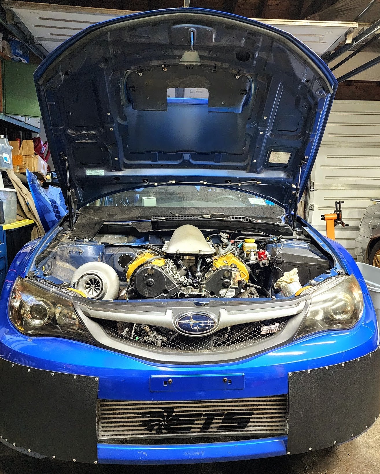 Honda J-series (Gen 1) to Subaru EJ transmission