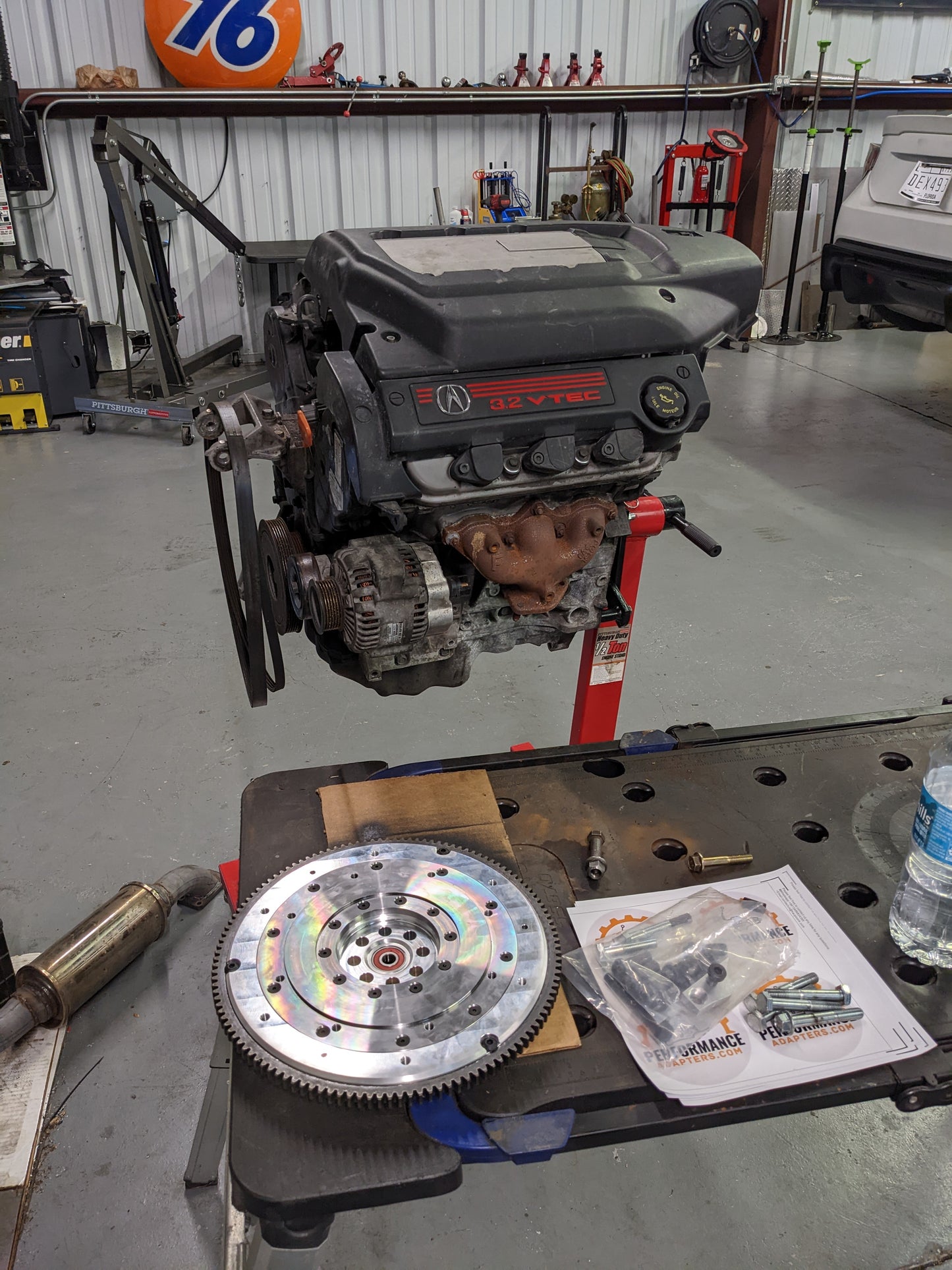 Honda J-series (Gen 1) to Subaru EJ transmission