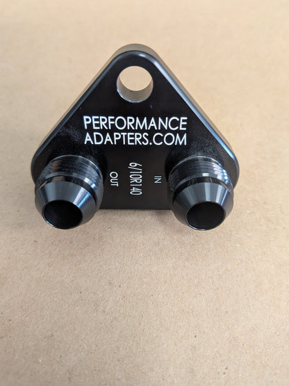 6R140/10R140 - Transmission Cooler Adapter Fitting-Straight Out (#PATCA6R10R140-ST)