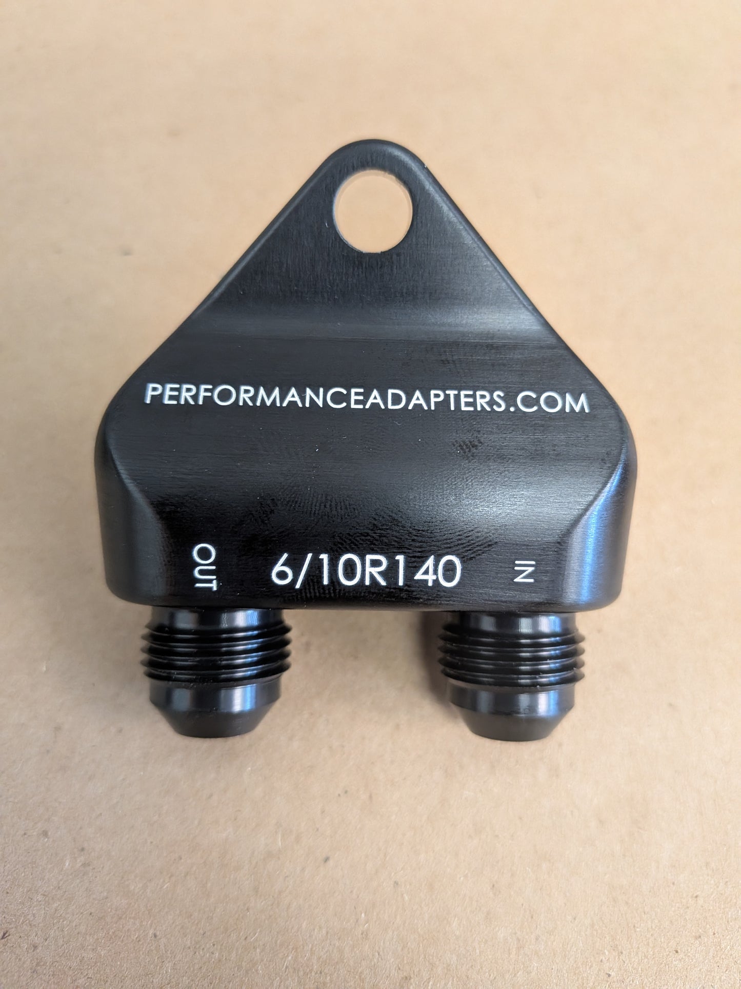 6R140/10R140 - Transmission Cooler Adapter Fitting-Forward Facing (#PATCA6R10R140-FF)