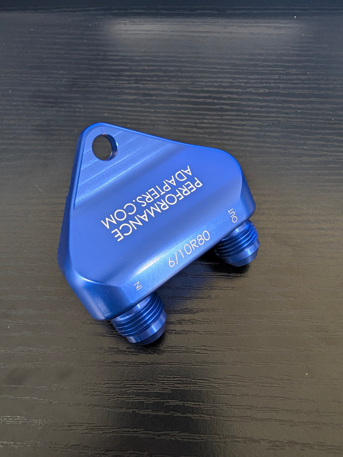 6R80/10R80 - Transmission Cooler Adapter Fitting Forward Facing Male (#PATCA6R10R80-FF-MALE)