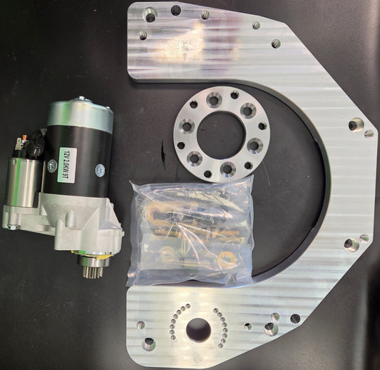 PALI104: Lincoln Y-Block (279/302/317/332/341/368) to Ford Modular (ZF6/T-56) & Ford Small Block (ZF5/T-5) Manual Transmission Adapter Kit