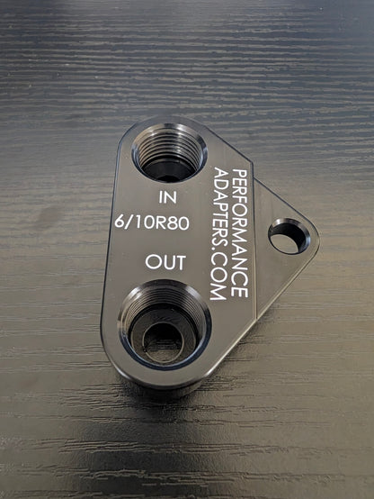 6R80/10R80 - Transmission Cooler Adapter Fitting-Straight Out Female (#PATCA6R10R80-ST-FEMALE)