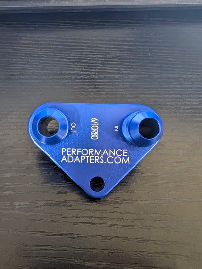 6R80/10R80 - Transmission Cooler Adapter Fitting-Straight Out-Male Connection (#PATCA6R10R80-ST-MALE)