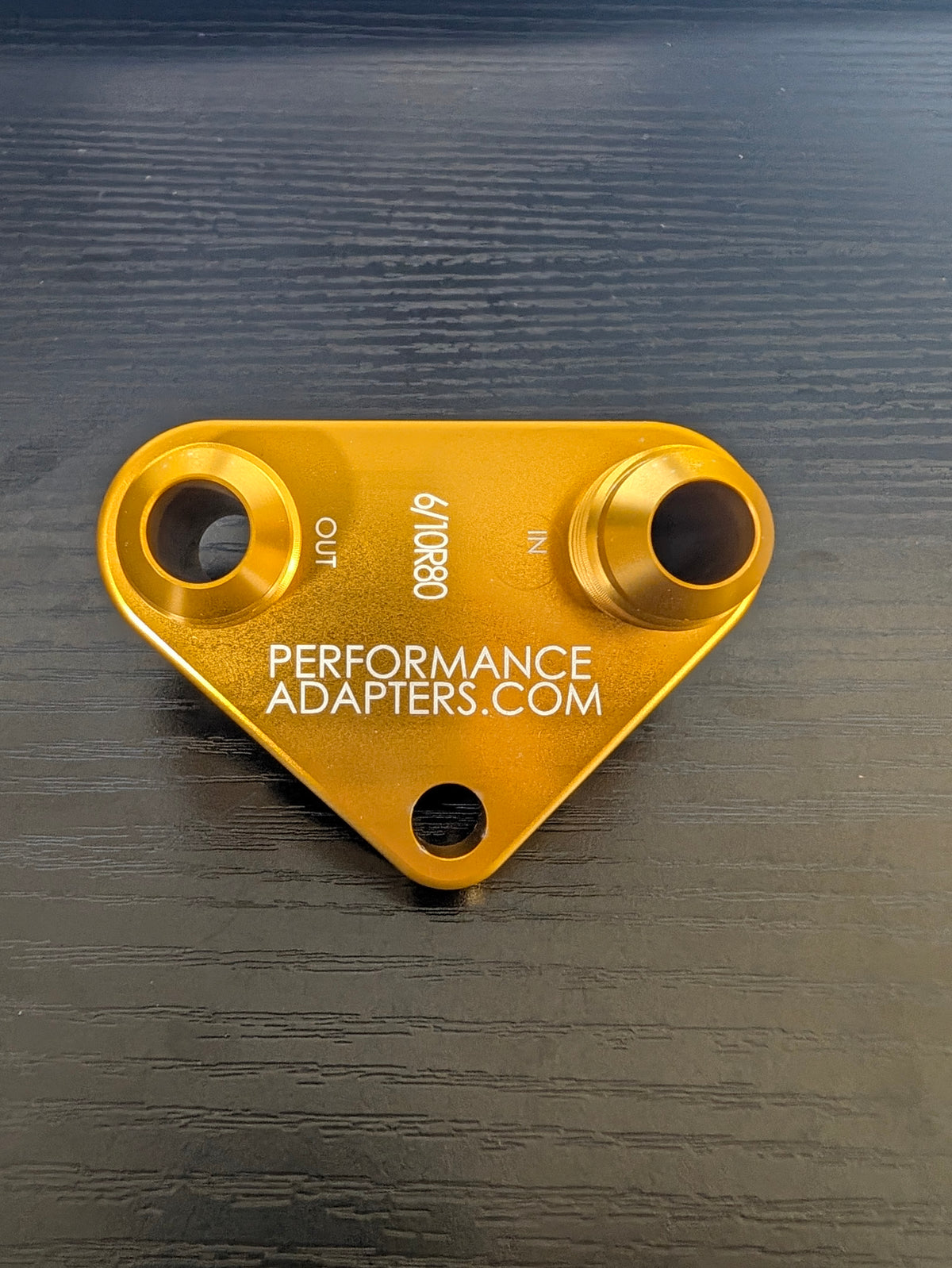 6R80/10R80 - Transmission Cooler Adapter Fitting-Straight Out-Male Connection (#PATCA6R10R80-ST-MALE)