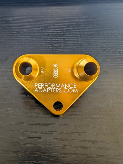 6R80/10R80 - Transmission Cooler Adapter Fitting-Straight Out-Male Connection (#PATCA6R10R80-ST-MALE)