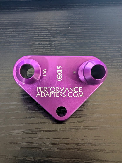 6R80/10R80 - Transmission Cooler Adapter Fitting-Straight Out-Male Connection (#PATCA6R10R80-ST-MALE)