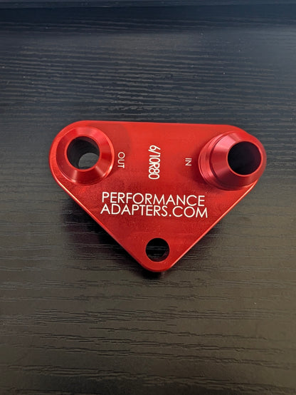 6R80/10R80 - Transmission Cooler Adapter Fitting-Straight Out-Male Connection (#PATCA6R10R80-ST-MALE)