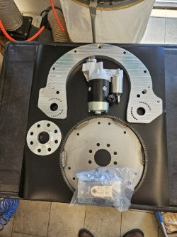 PADO201: Dodge/Chrysler/DeSoto/Mopar Gen. 1 Hemi V8 (1954-58) to Dodge Ram 8HP70/75/80/90 Automatic Transmission Adapter Kit