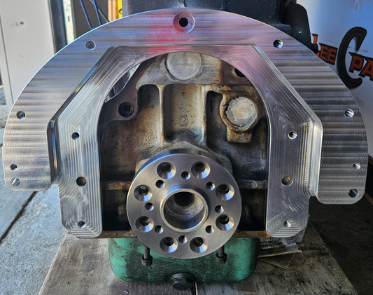 PADO301: Dodge/Chrysler/DeSoto/Mopar Flathead Inline-8 to Dodge Ram 8HP70/75/80/90 Automatic Transmission Adapter Kit