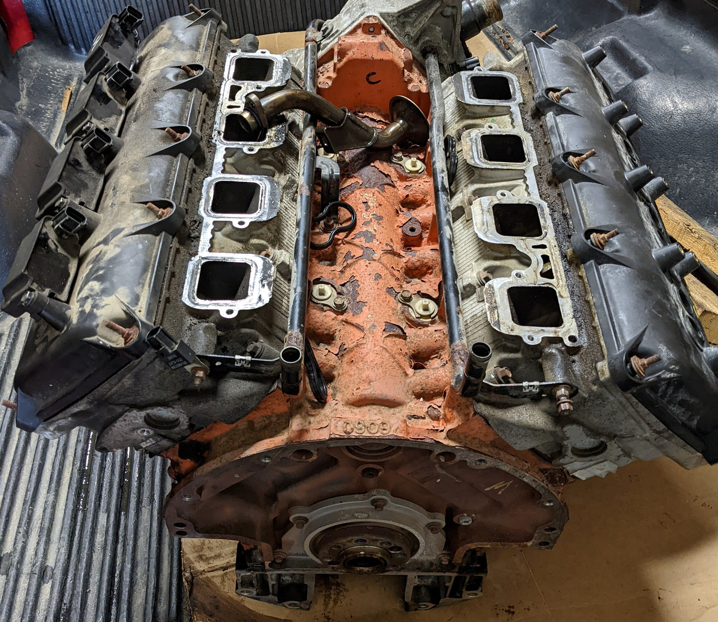 Dodge Gen III + Hemi to Ford Modular transmission