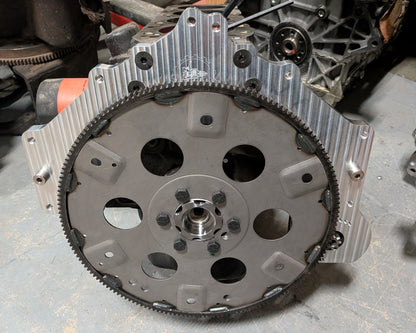 PAFO702:  Ford Lima 2.3L OHC to Chevy/GM (ref.TH350/TH400) V8 Automatic Transmission Adapter Kit