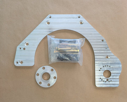 PAFO107: Ford Small Block 5-bolt (1961-64 Block Years) to Ford Modular (ref.6R80) V8 or Ford 6-Bolt Small Block (AOD) V8 Automatic Transmission Adapter Kit