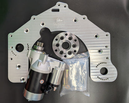 PAFO1101: Ford/Mazda Duratec 4-cyl. (2.0L/2.3L/2.5L) & Ford Ecoboost Inline-4 (2.0L/2.3L) to Chevy/GM (ref.TH350/TH400) V8 Automatic Transmission Adapter Kit
