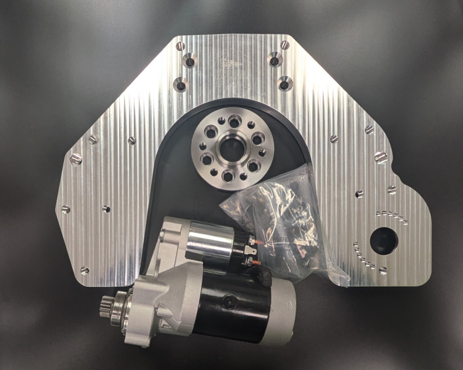 PAFO701: Ford Lima 2.3L OHC to Ford Modular (ref.6R80) V8 or Ford Small Block (AOD) V8 Automatic Transmission Adapter Kit