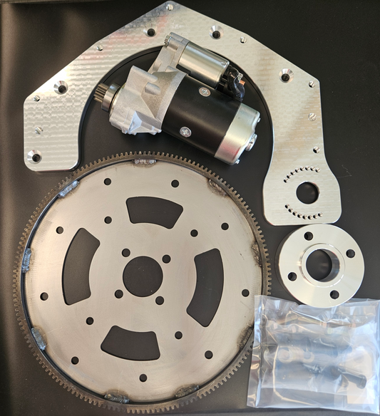 PAFO802: Ford 8ba Flathead V8 (1949-53) to Chevy/GM (ref.TH350/TH400) V8 Automatic Transmission Adapter Kit