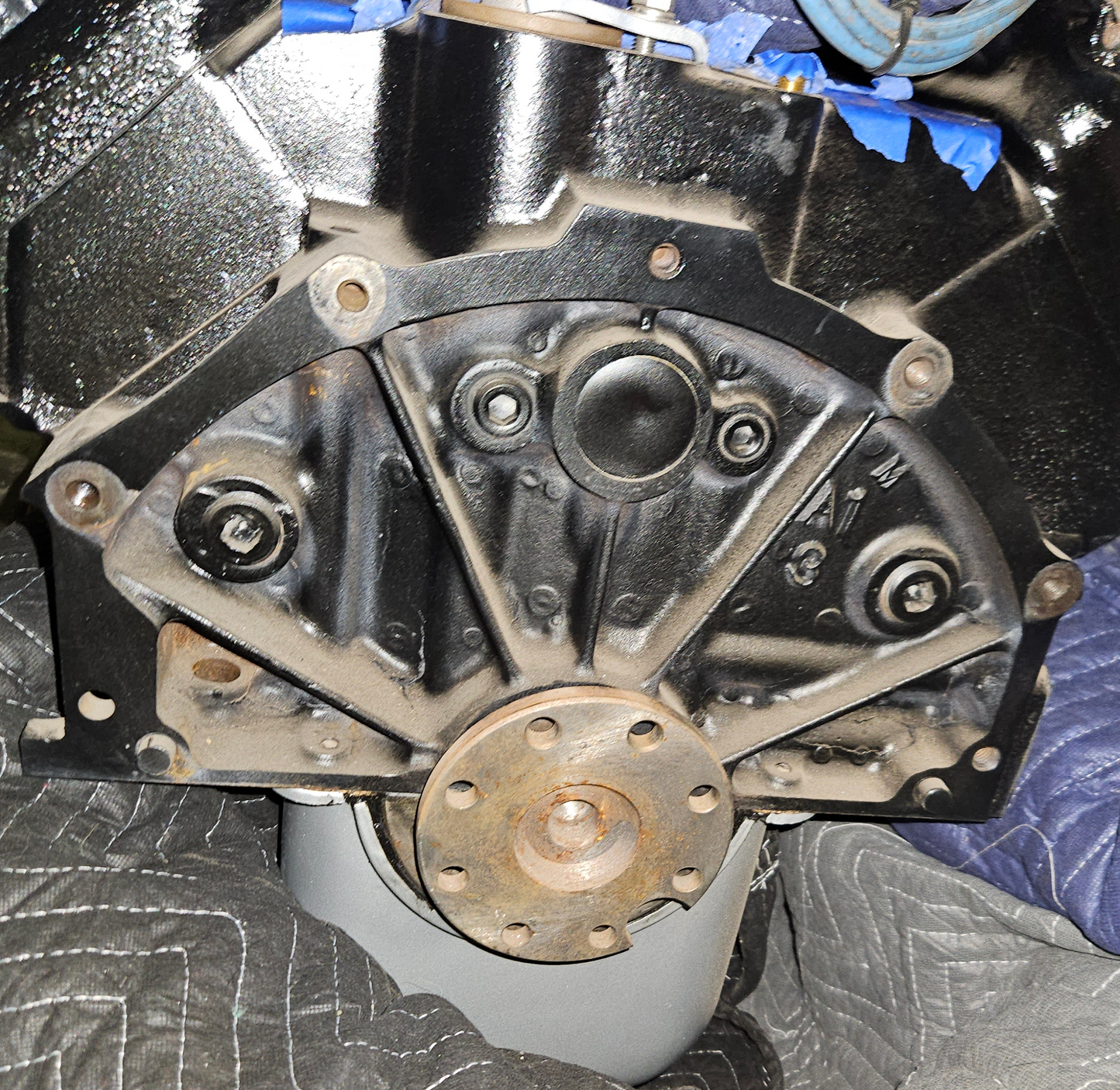 PADO201: Dodge/Chrysler/DeSoto/Mopar Gen. 1 Hemi V8 (1954-58) to Dodge Ram 8HP70/75/80/90 Automatic Transmission Adapter Kit