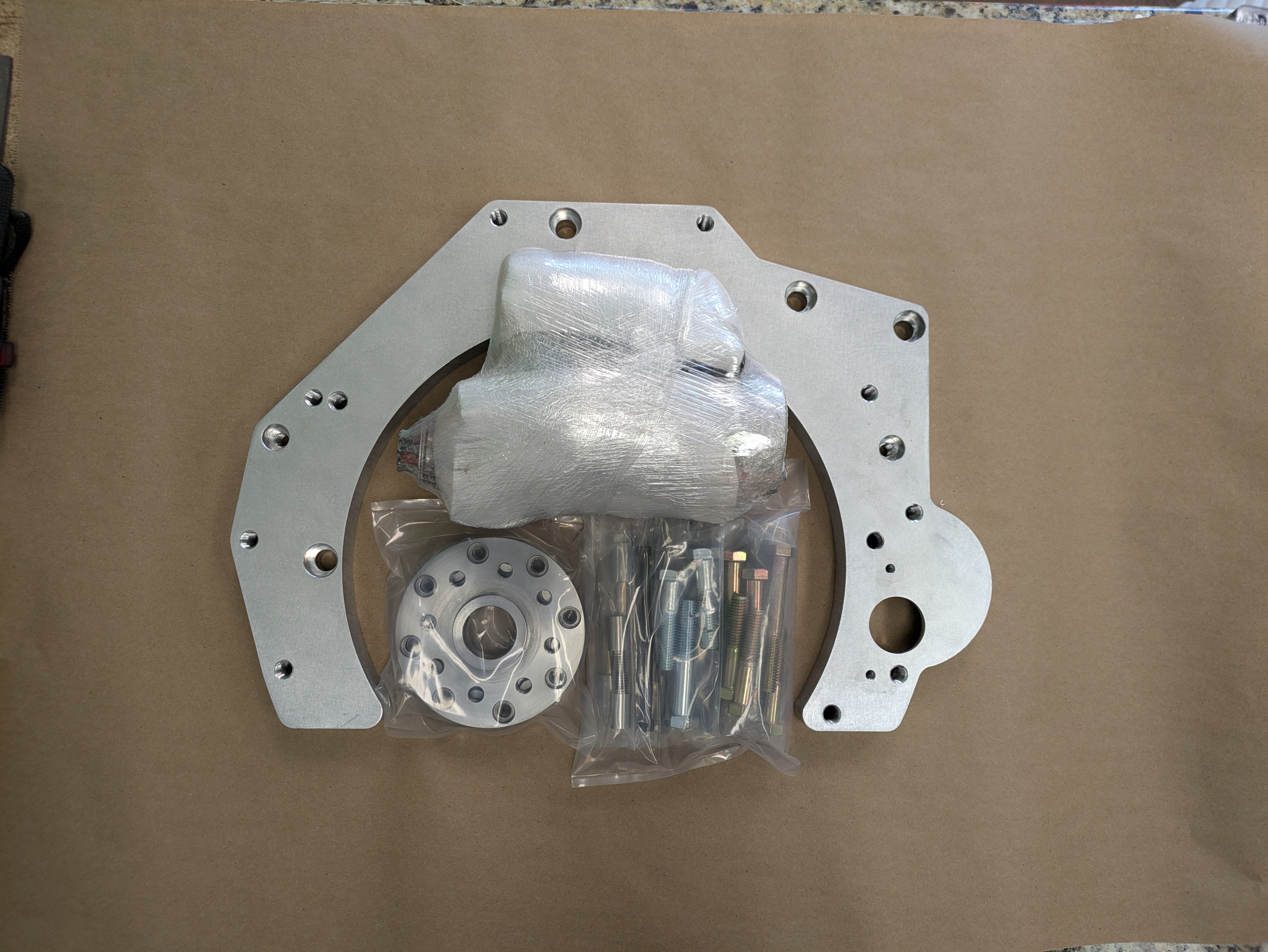 Honda K-series to Ford Modular and SBF transmissions – Performance Adapters