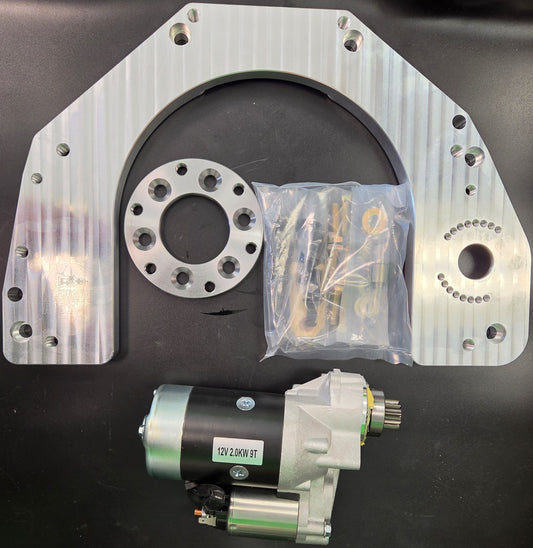 PALI104: Lincoln Y-Block (279/302/317/332/341/368) to Ford Modular (ZF6/T-56) & Ford Small Block (ZF5/T-5) Manual Transmission Adapter Kit